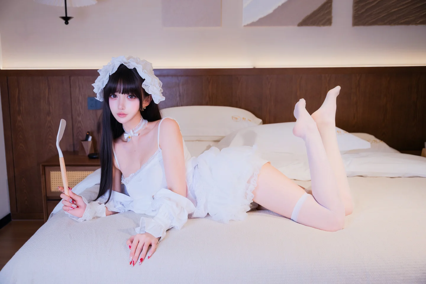 过期米线线喵 - No.174 厨娘女仆 [21P-228MB] tg@simisebaisi 【丝足阁】011.webp